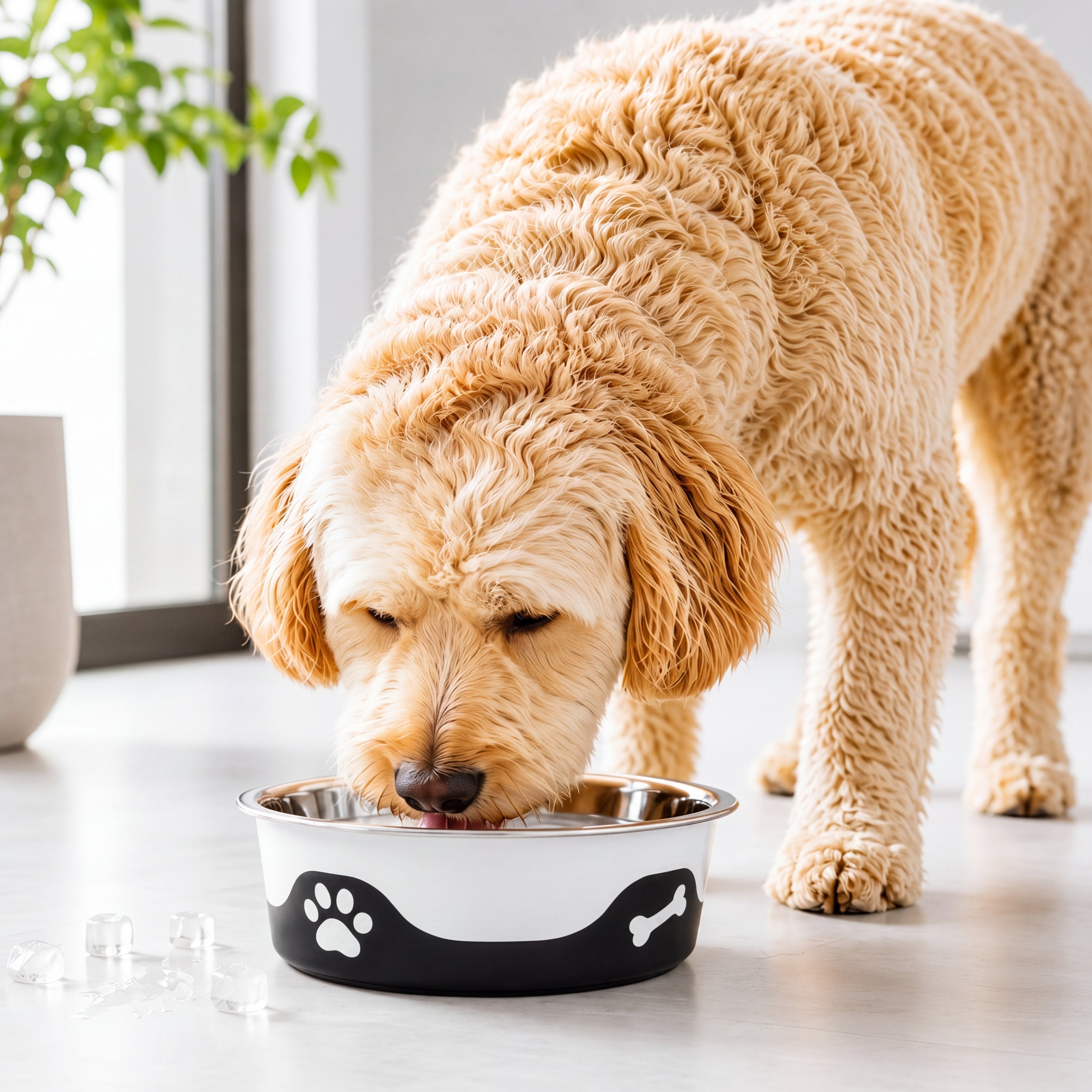 ThermaCool Dog Bowl - Espresso