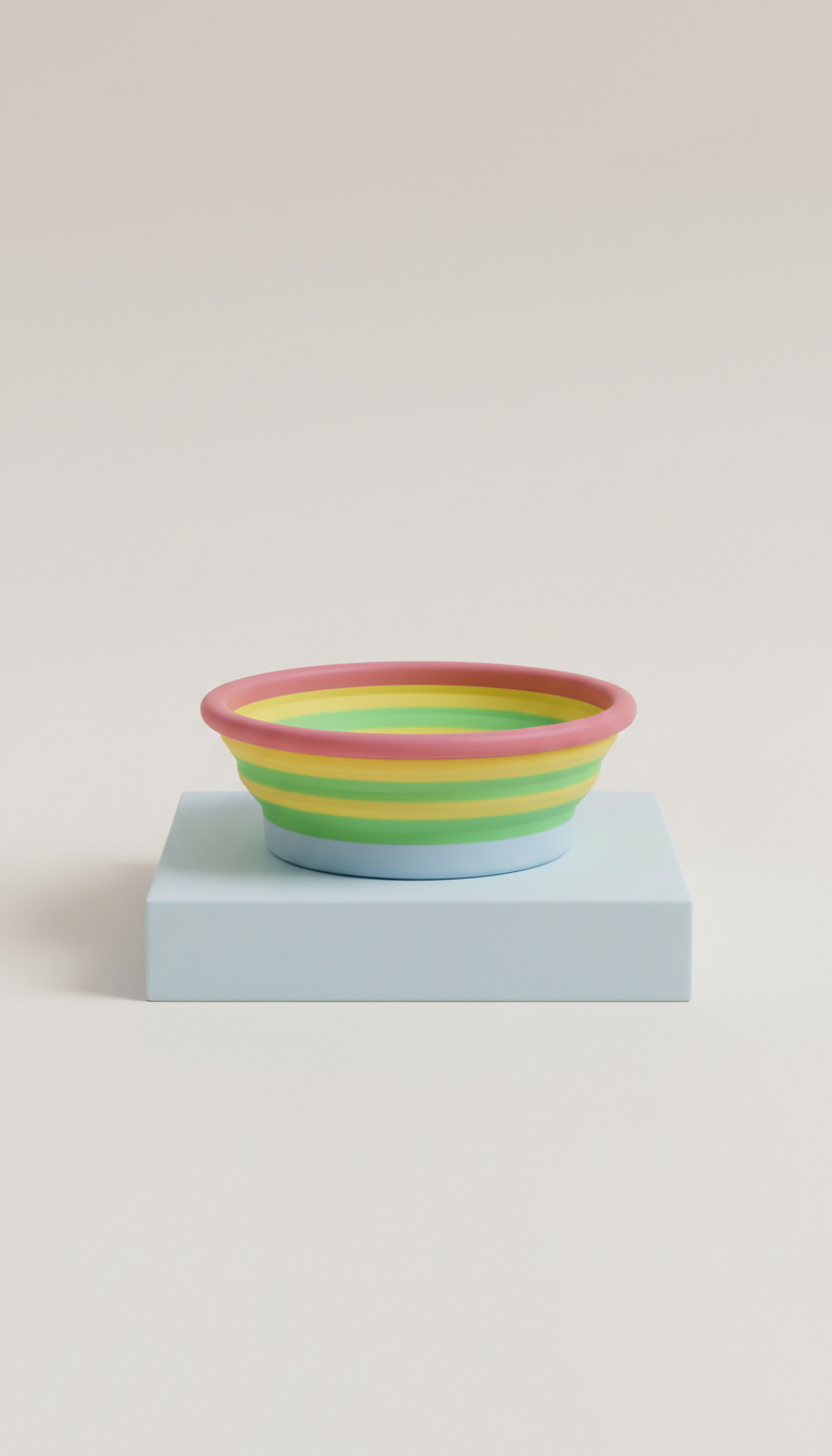 Collapsible Travel Water Bowl