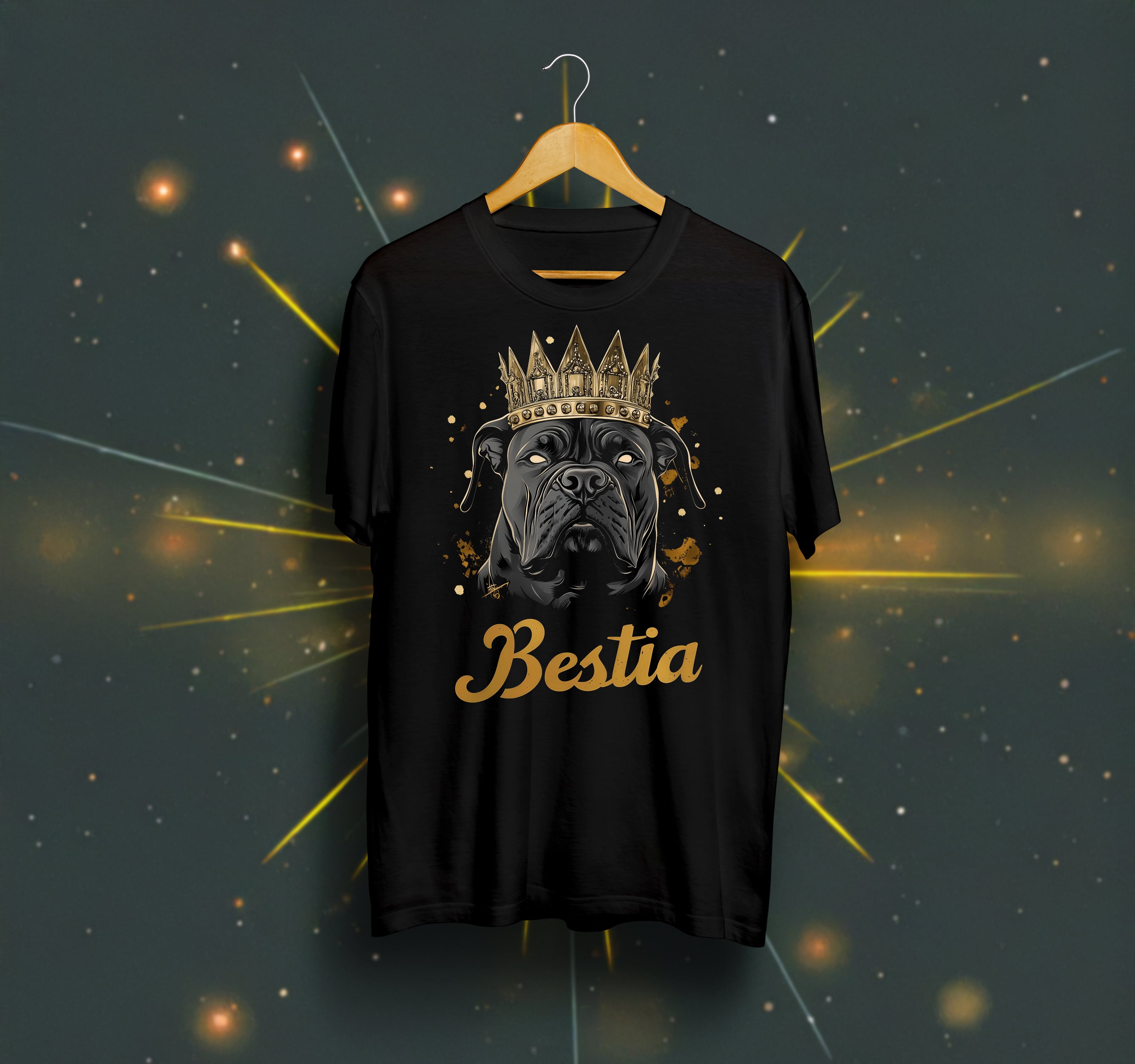 Cane Corso T-shirt Black V2