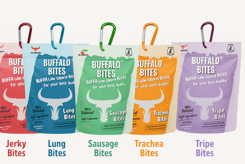 BUFFALO BITES MINI STAND DEAL (3 Cases of Each plus display stand)
