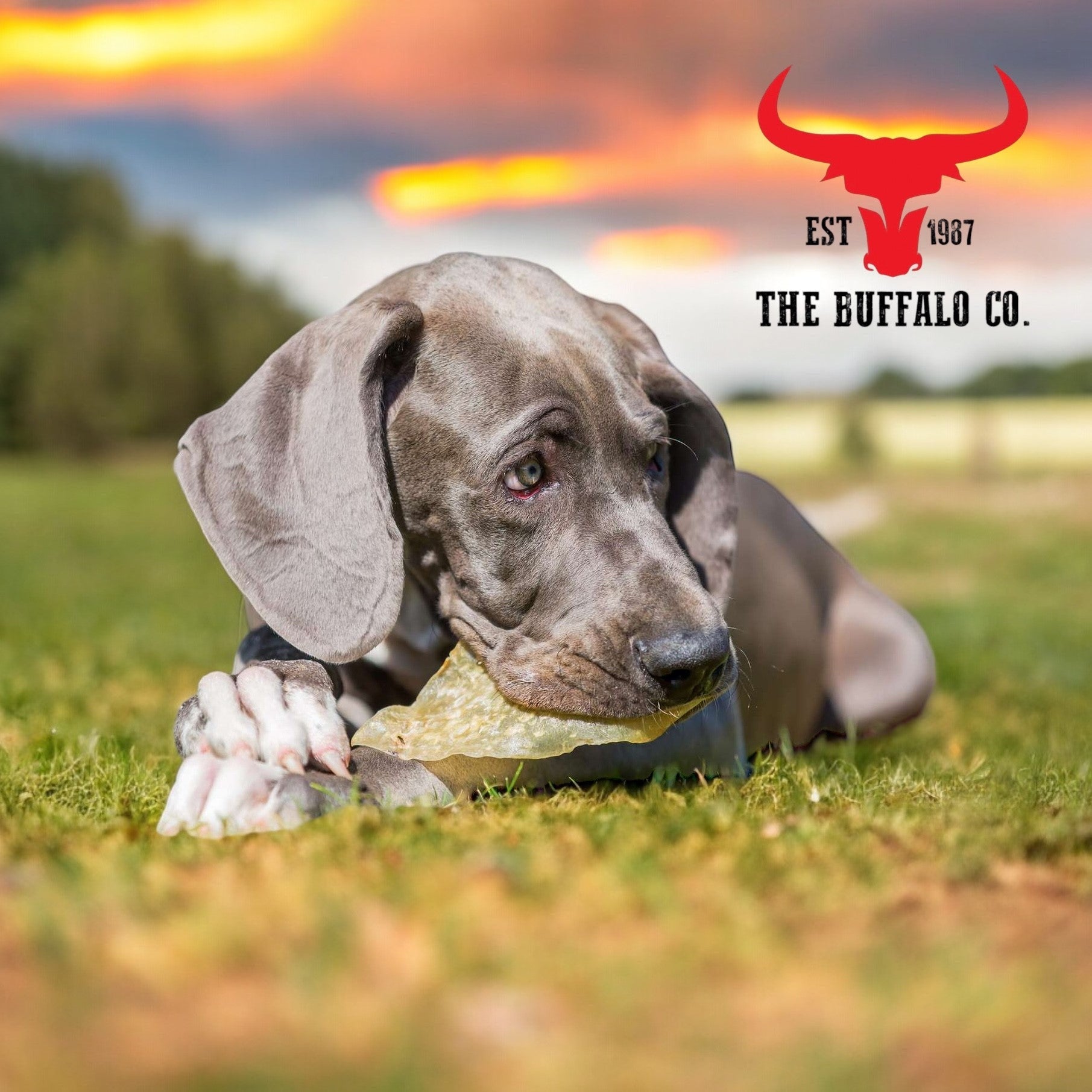 Buffalo Ears - Dog Treats - 20 Ears Box
