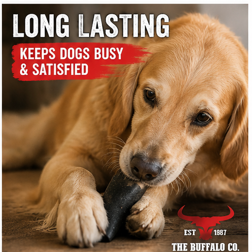 Buffalo Horn-Small (4-5 Inch)-Dog Treats