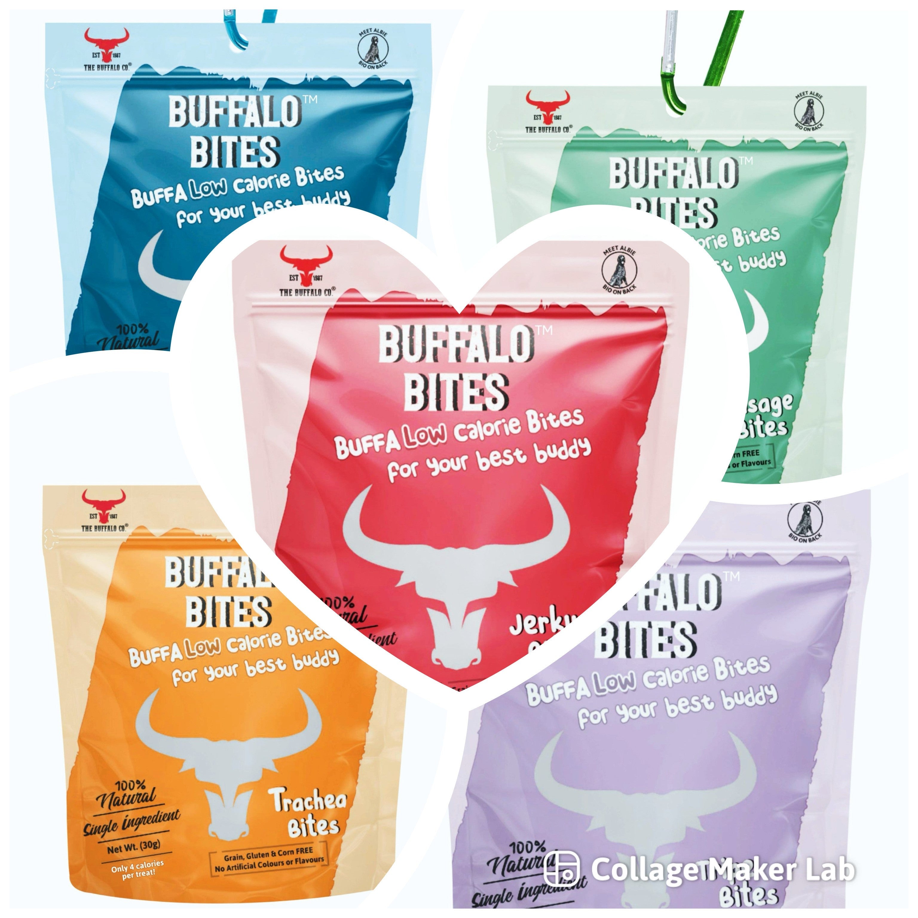 BUFFALO BITES MINI STAND DEAL (3 Cases of Each plus display stand)