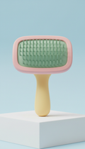 Ergonomic Grooming Brush with Grip Handle