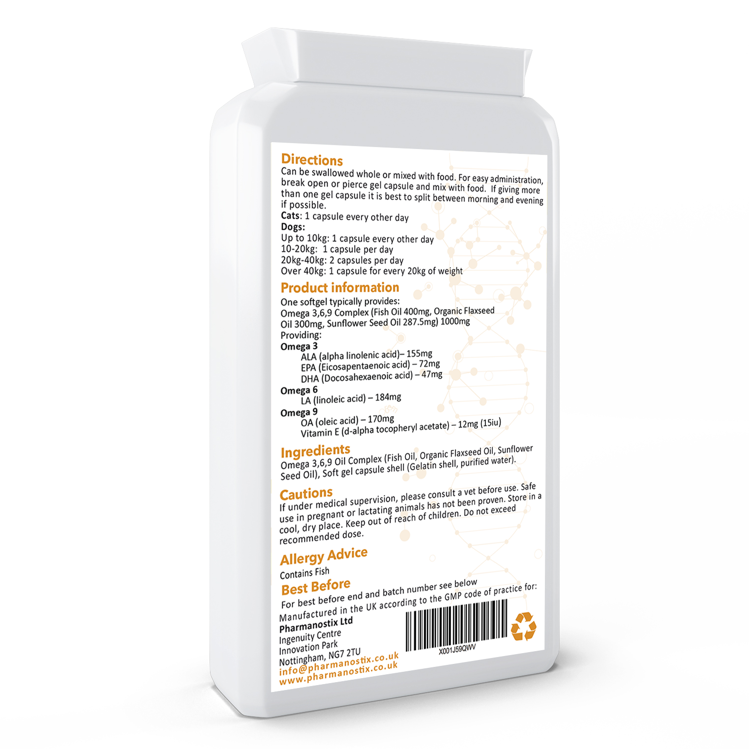PetMega- Omega 369 for Pet-